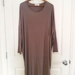 Carly Jean Los Angeles Everyday Dress Light Olive